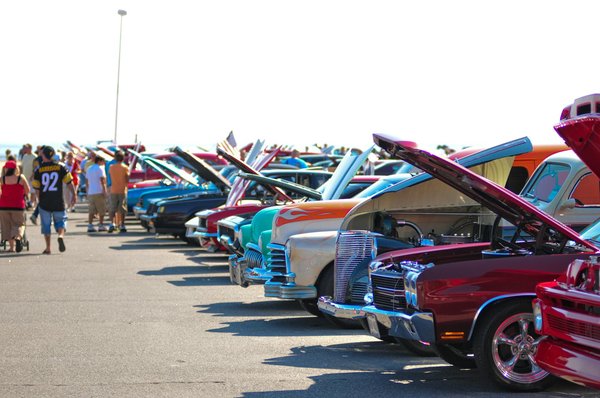 How can you correctly adjust the electronic brake force distribution in a car with new brake pads?